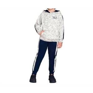 NEW MILON hoodie sweatsuit set in grey and navy